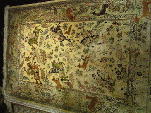 Sell Persian Qom Silk Carpet